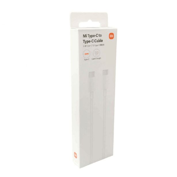 XIAOMI ORIGINALNI PODATKOVNI POLNILNI KABEL SJV4108GL TYPE C - TYPE C 1,5M 100W 5A 2.0 - BEL (EU BLISTER)