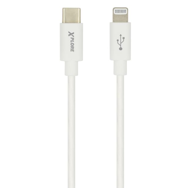USB KABEL XPLORE XP2305 BEL TYPE C / LIGHTNING