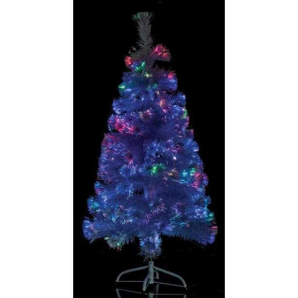 NOVOLETNA JELKA MQ Z OPTIČNIMI VLAKNI 150 CM ZELENA