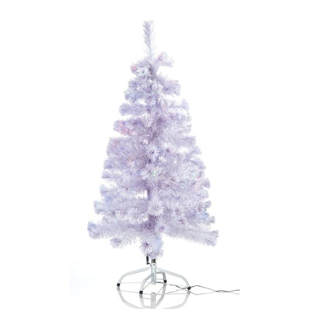 NOVOLETNA JELKA MQ Z OPTIČNIMI VLAKNI 150 CM ZELENA