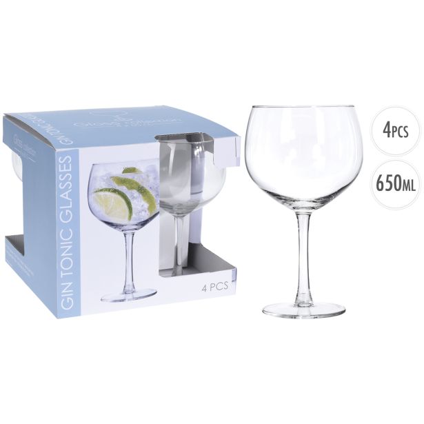 KOZAREC ZA DRUGE PIJAČE EH ZA GIN SET 4/1 650 ML