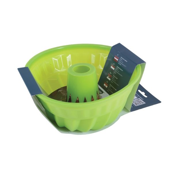 PEKAČ BLAUMANN ZA KOLAČ 23X11 CM ZELEN IZ SILIKONA