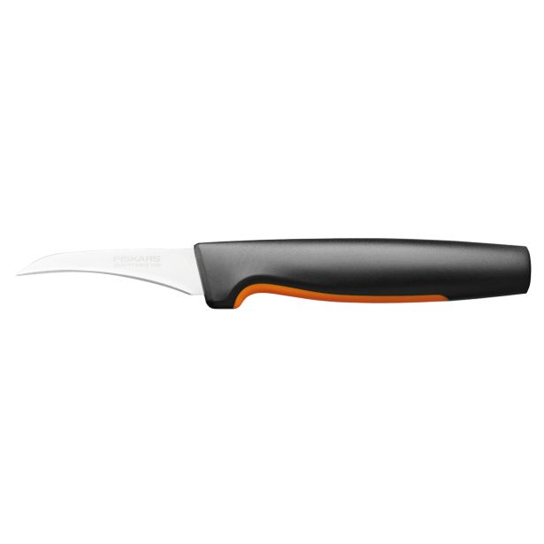 KUHINJSKI NOŽ FISKARS ZA LUPLJENJE UKRIVLJENO REZILO FUNCTIONAL FORM