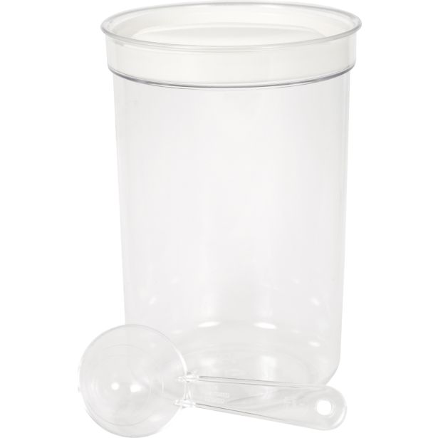 POSODA ZA SHRANJEVANJE CURVER 1.7L Z ŽLIČKO KREM