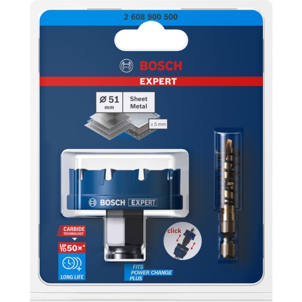 ŽAGA ZA IZREZOVANJE LUKENJ EXPERT SHEET METAL, 51 X 5 MM