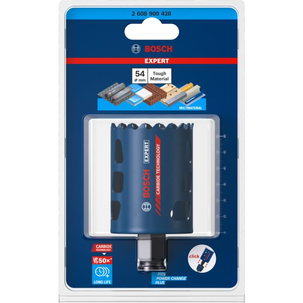 ŽAGA ZA IZREZOVANJE LUKENJ EXPERT TOUGH MATERIAL, 54 X 60 MM