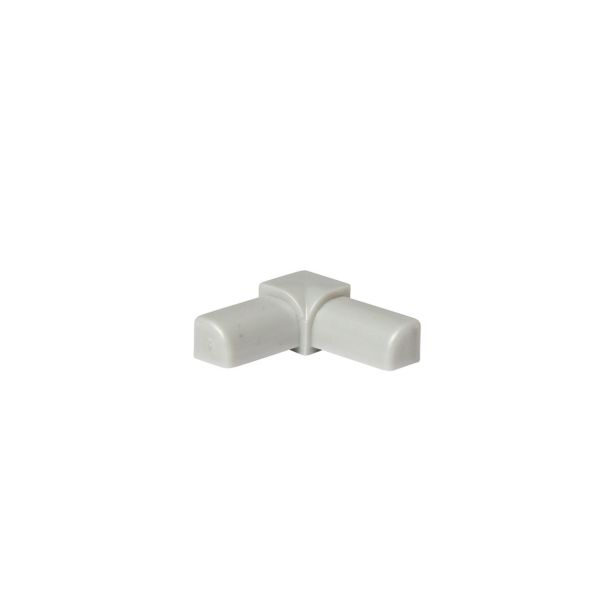 ZAKLJUČEK JMK PVC PP KOTNI ČEP 12.5MM SREBRNA