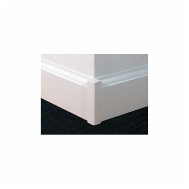 ZAKLJUČEK/ROZETA FN MDF UNIVERZALNI KOT BEL 18X18X112 MM