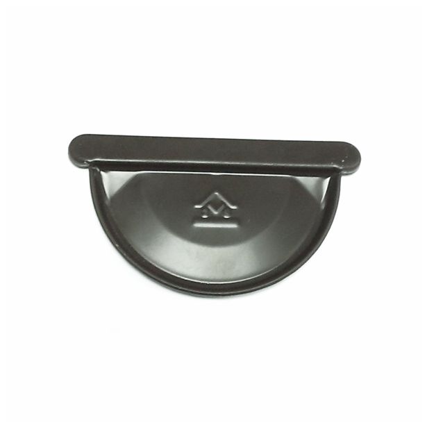 ZAKLJUČEK ZA ŽLEB ŠUŠTERŠIČ 28 CM POCINKAN RJAV