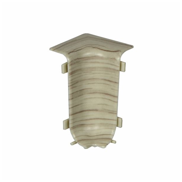 ZAKLJUČEK/ROZETA FN NOTRANJI KOT SREBR. JESEN 2 KOS ZA PVC LETEV