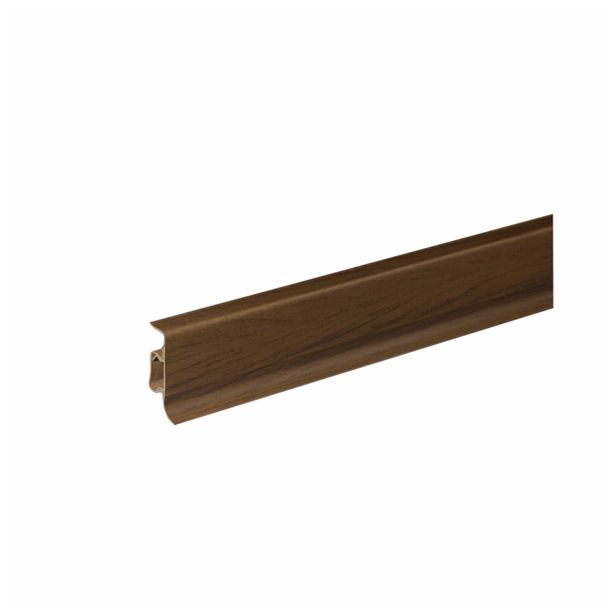 ZAKLJUČNA TALNA LETEV FN OREH 22.5X50X2500 MM PVC