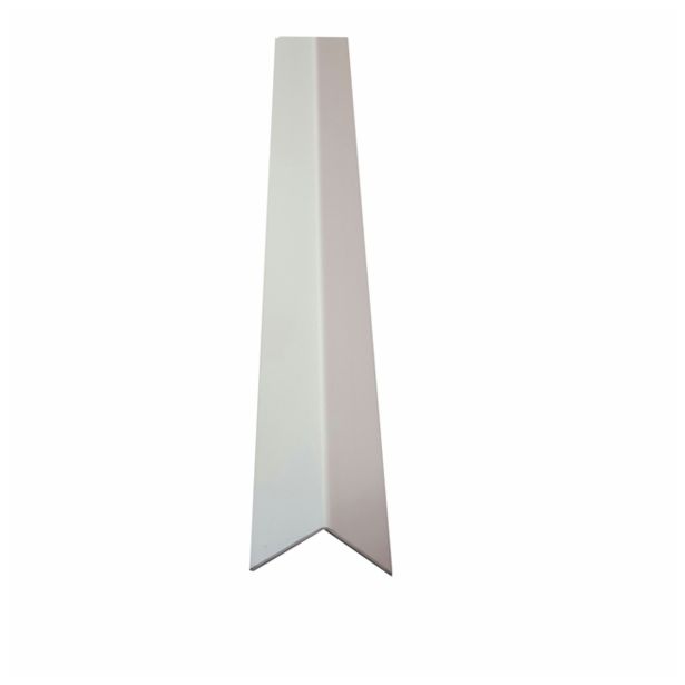ZAKLJUČNA VOGALNA LETEV CEZAR BELA 35X35X2750 MM PVC