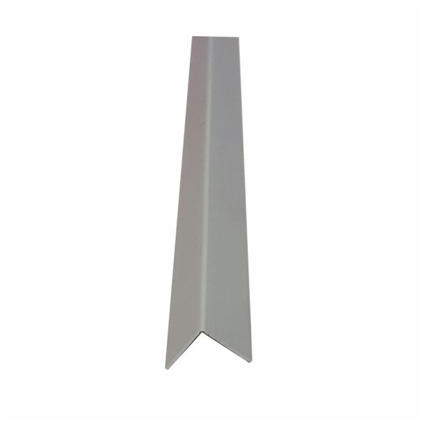 ZAKLJUČNA VOGALNA LETEV CEZAR SIVA 15X15X2750 MM PVC
