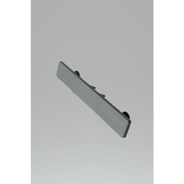 DODATNI MATERIAL ZAKLJUČNI ČEP 3D SV.SIVA ZA WPC DEB. 23 MM