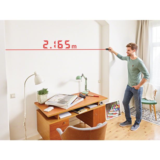 DIGITALNI LASERSKI MERILNIK RAZDALJ BOSCH ZAMO III BASIC
