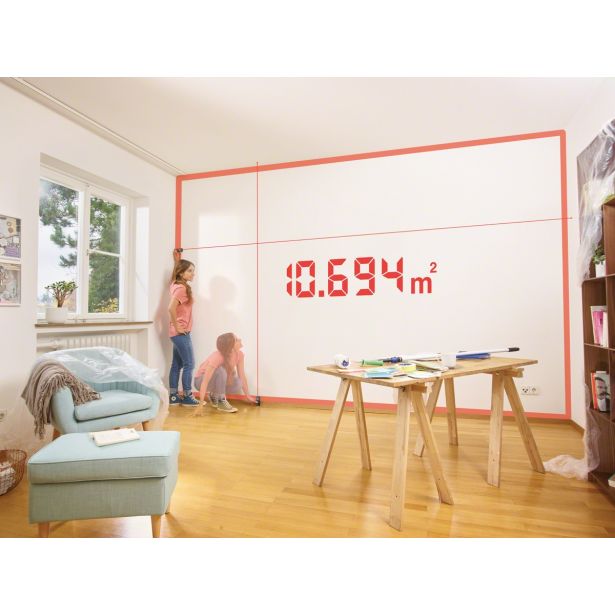 DIGITALNI LASERSKI MERILNIK RAZDALJ BOSCH ZAMO III BASIC