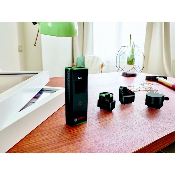 DIGITALNI LASERSKI MERILNIK RAZDALJ BOSCH ZAMO III SET