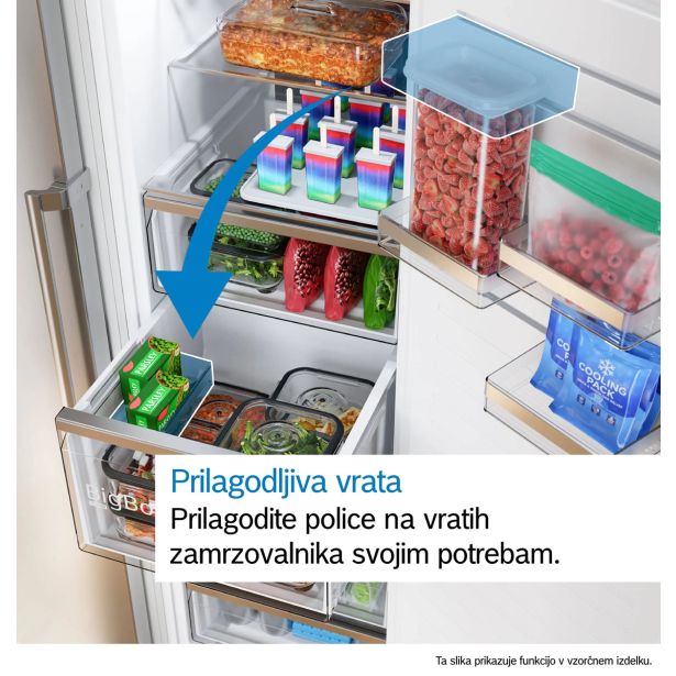 ZAMRZOVALNA OMARA BOSCH GSN36AICM
