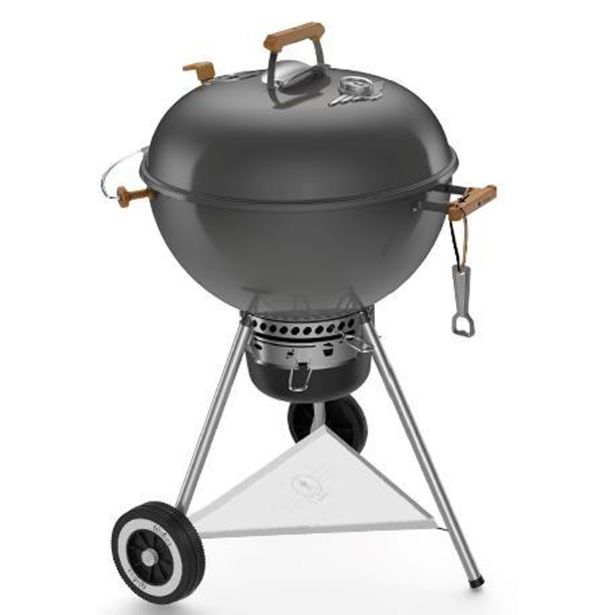 ŽAR NA OGLJE MASTERTOUCH "70TH ANNIVERSARY KETTLE", 57 CM, METALIK SIV