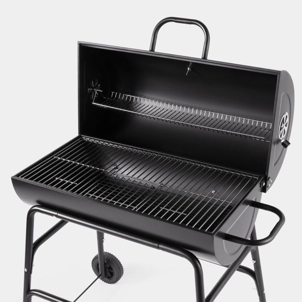 ŽAR NA OGLJE VONHAUS CHARCOAL BARREL BBQ OBLIKA SODČKA