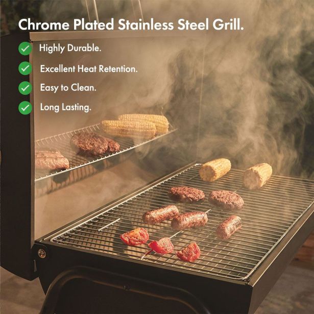 ŽAR NA OGLJE VONHAUS CHARCOAL BARREL BBQ OBLIKA SODČKA