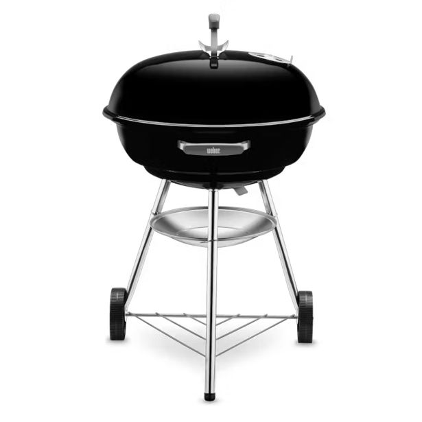 ŽAR NA OGLJE WEBER COMPACT KETTLE 57 CM ČRN