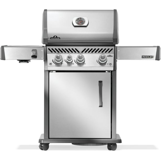 ŽAR PRO RP425SIBPSS-2-RC INOX - Z INFRA. STRANSKIM GORILNIKOM IN TREMI GLAVNIMI GORILNIKI