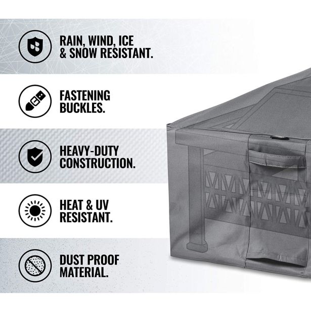 ZAŠČITA IN NEGA ZA ŽAR VONHAUS PREVLEKA ZA KURIŠČE KVADRATNA