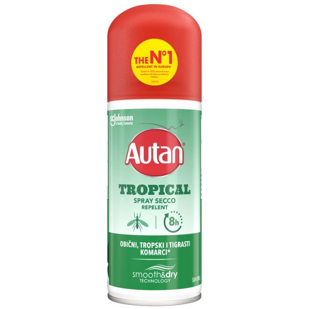 ZAŠČITA PRED INSEKTI AUTAN SUHI SPREJ TROPICAL 100ML