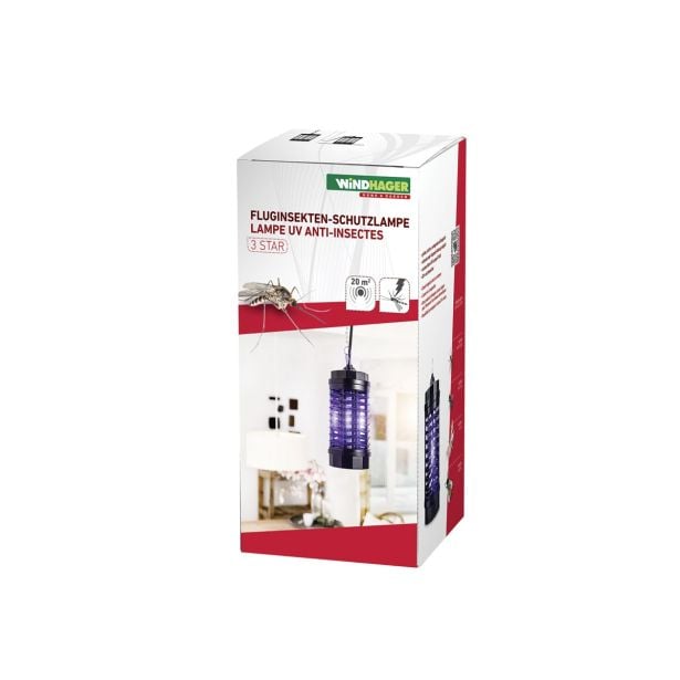 ZAŠČITA PRED INSEKTI WINDHAGER SVETILKA ZA KOMARJE IN MUHE 3 STAR 4 W