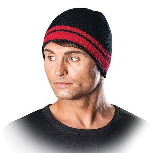 PLETENA KAPA REIS CZPAS ČRNO/RDEČA