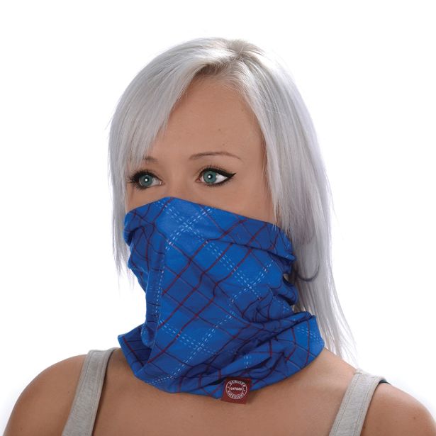 ZAŠČITA OXFORD ZAŠČITA ZA GLAVO IN VRAT 3/1 MODRA/ČRNA/SIVA