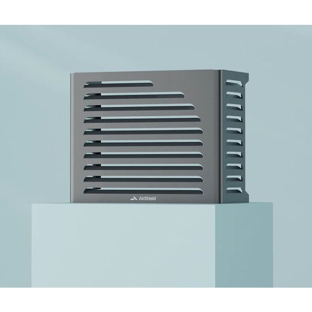 ZAŠČITA ZA KLIMO AIRSHIELD CURVE  / S / ANTRACIT / GLOSS /