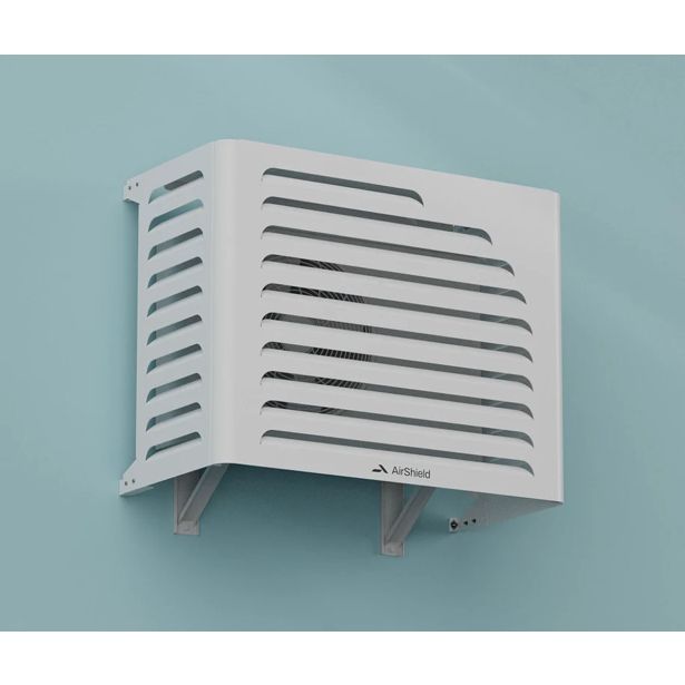 ZAŠČITA ZA KLIMO AIRSHIELD CURVE  / S / WHITE / MATT /