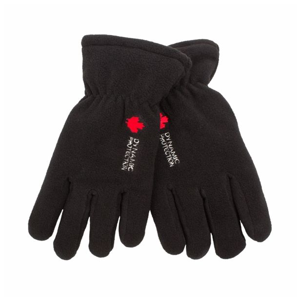 ZAŠČITNE ROKAVICE MOŠKE, PODLOŽENE DYNAMIC ČRNE BARVE