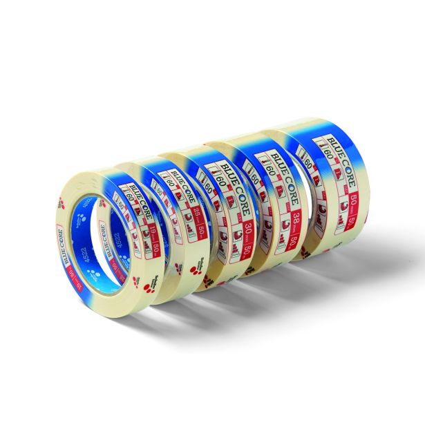 ZAŠČITNI LEPILNI TRAK SCHULLER KREP POKRIVNI 25MMX50M MODER 60-C
