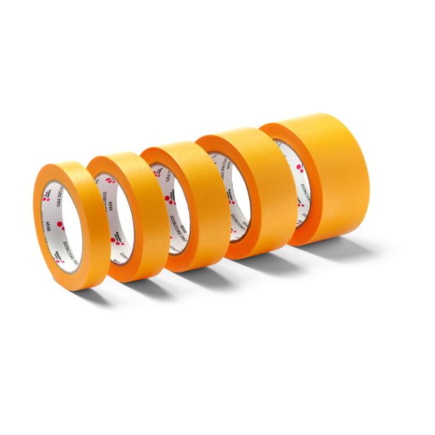 ZAŠČ. LEPILNI TRAK SCHULLER KREP UV SUN CORE PRO 48MMX50M 120°C ORANŽNI