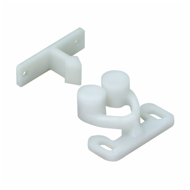 ZASKOČNIK HETTICH DIYPVC 30X14X25 MM, BELA, V ZAVOJU STA 2 KOSA