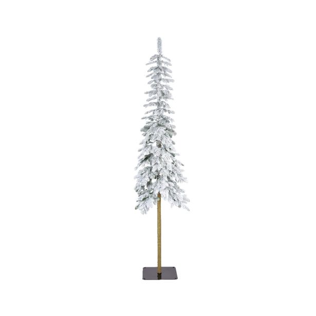 ZASNEŽENA NOVOLETNA JELKA ALPINE FIR IZ UMETNE MASE, VIŠINE 180 CM