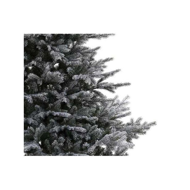 ZASNEŽENA NOVOLETNA JELKA GRANDIS FIR IZ UMETNE MASE, VIŠINE 150 CM