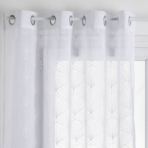 ZAVESA ATMOSPHERE MIA 140X240CM PES BELA