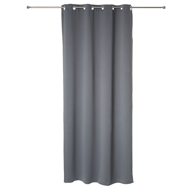 ZAVESA ATMOSPHERE ZATEMNITVENA 140X260CM PES SIVA