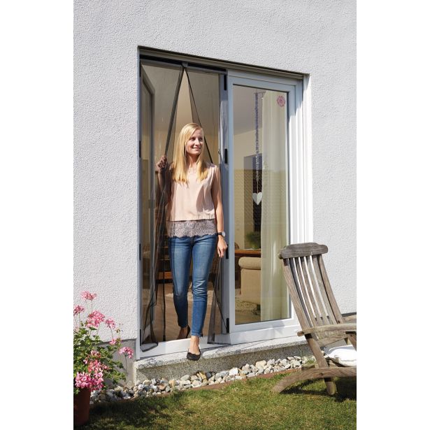 PRIBOR SCHELLENBERG ZAVESA PROTI INSEKTOM ZA VRATA 100X220CM ANTRACIT