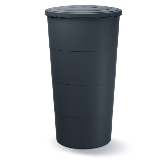 ZBIRALNIK DEŽEVNICE PROSPERPLAST SMOOTH ANTRACIT 600X600X1066 MM