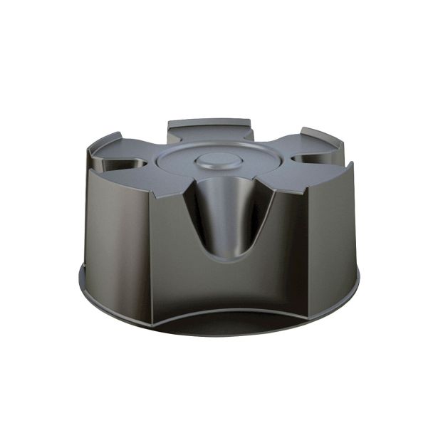 ZBIRALNIK VODE PODSTAVEK ZA RAINCAN IN WOODCAN. ČRN