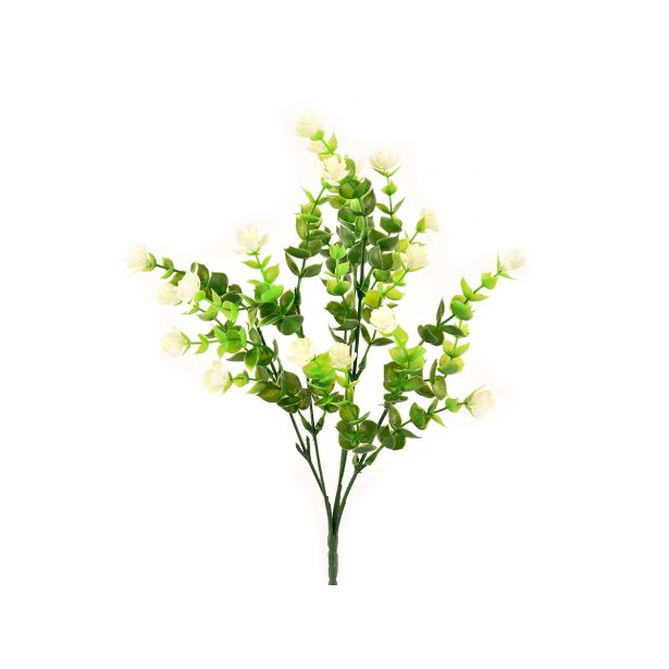 UMETNO CVETJE ZELENJE V ŠOPKU X5 /35CM