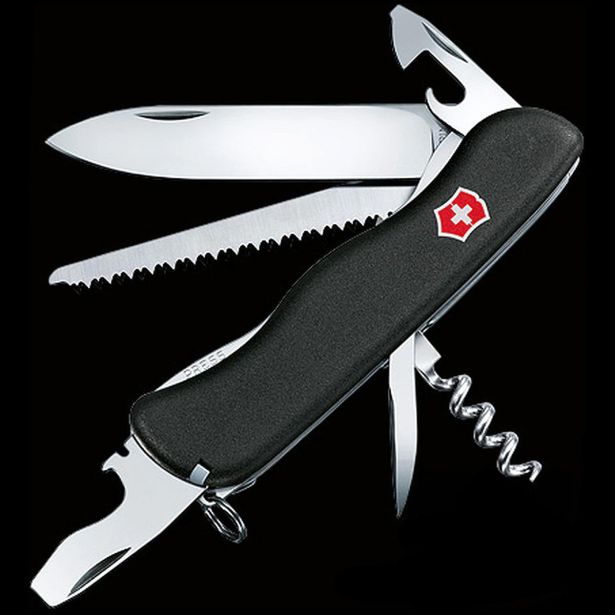 ŽEPNI PRIPOMOČEK VICTORINOX ŽEPNI NOŽ FORESTER ČRN 0.8363.3