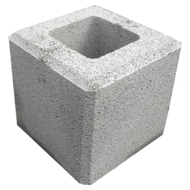 BETONSKI IZDELEK KOGRAD ZIDAK FUTURA TREND POLOVIČKA 20X20X19 SIVA