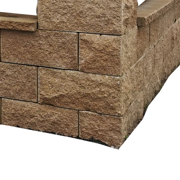 BETONSKI IZDELEK KOGRAD ZIDAK FUTURAX ZAKLJUČNI RUMEN 40X20X20