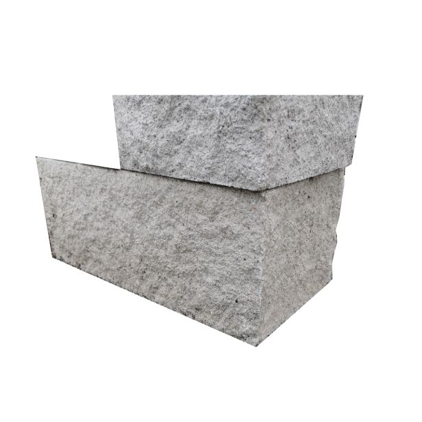 BETONSKI IZDELEK KOGRAD ZIDAK ZAKLJUČNI 50X25X19 BELI